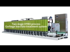 Ausrüstung für die Behandlung von Abwasser aus Deponien, zweistufiges DTRO-Verfahren, Abwasserbehandlungssystem von Deponien